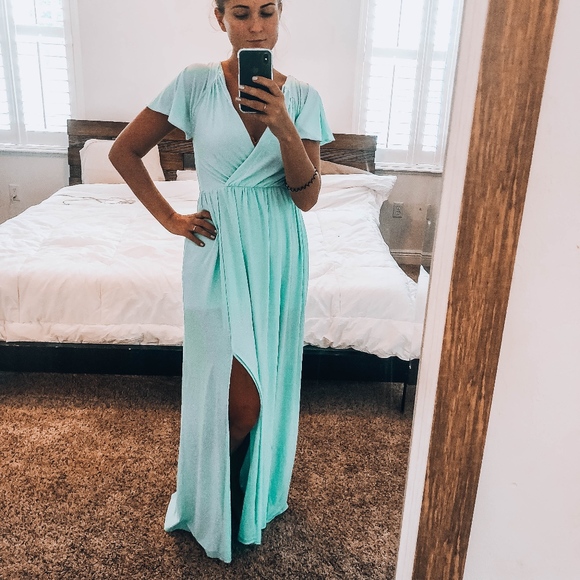 ASOS Dresses & Skirts - ASOS mint maxi dress